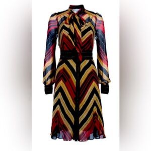 DVF Hannah Silk Overlay Dress